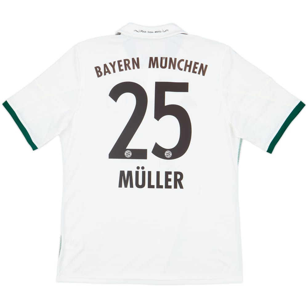 2013-14 Bayern Munich Away Shirt Muller #25 (L)