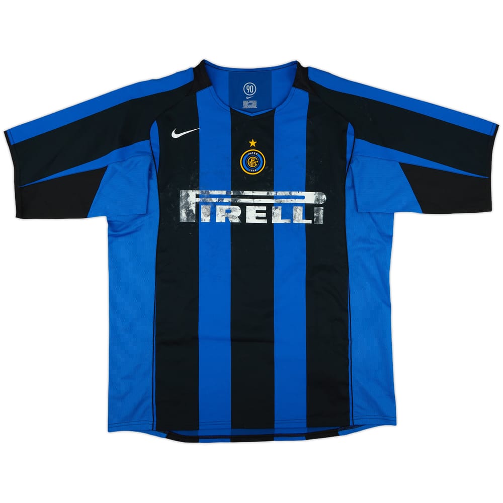 2004-05 Inter Milan Home Shirt - 4/10 - (XL)