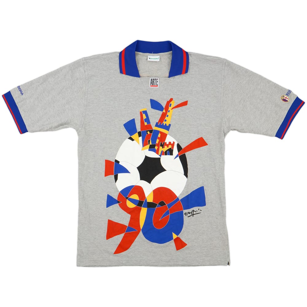 1996-00 Bologna Diadora 90th Anniversary Polo Shirt - 8/10 - (XL)