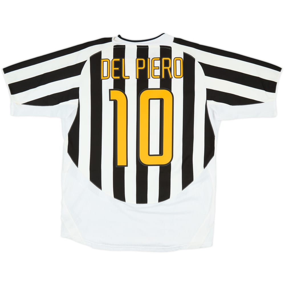 2003-04 Juventus Home Shirt Del Piero #10 - 7/10 - (L)