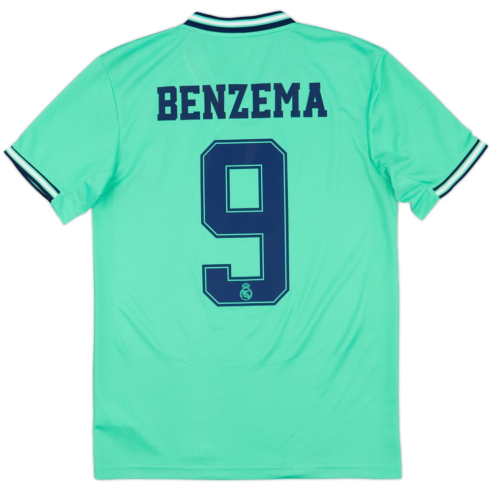2019-20 Real Madrid Third Shirt Benzema #9 - 9/10 - (S)