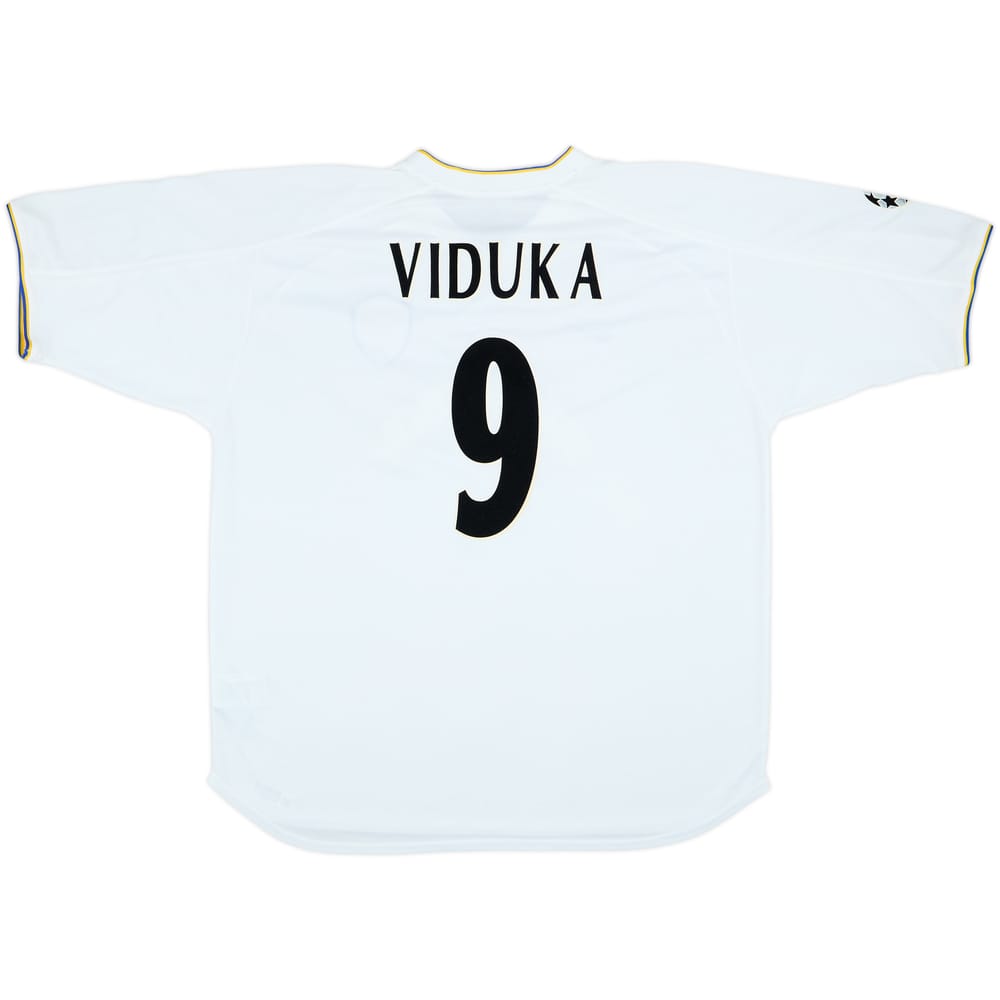 2000-02 Leeds United Home Shirt Viduka #9 - 6/10 - (XXL)