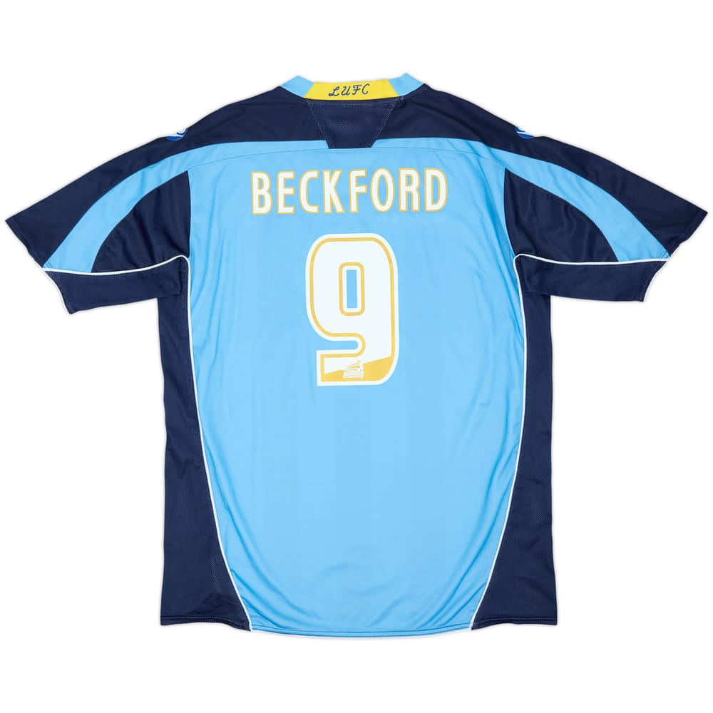 2008-09 Leeds United Away Shirt Beckford #9 - 9/10 - (XXL)