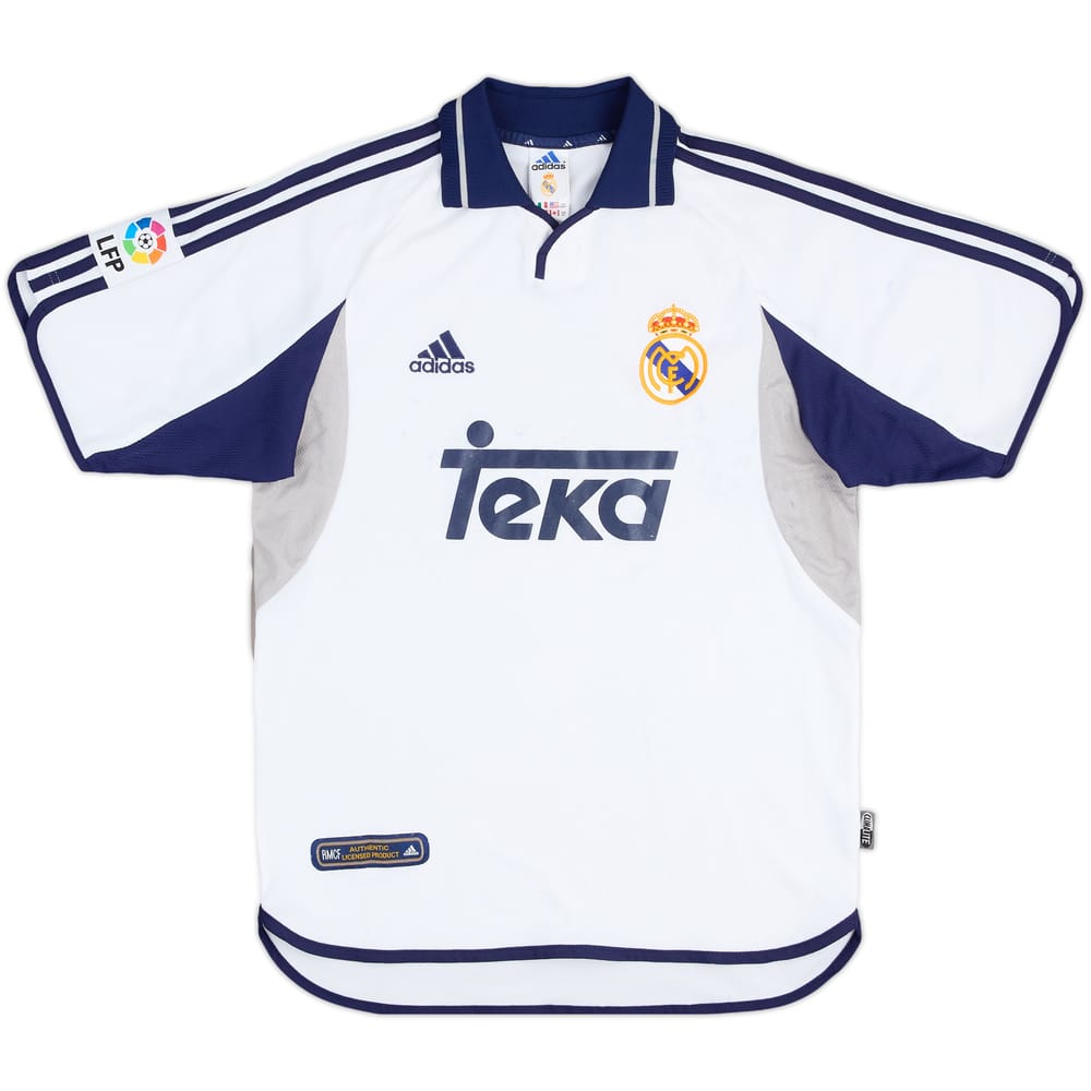 2000-01 Real Madrid Home Shirt - 5/10 - (S)