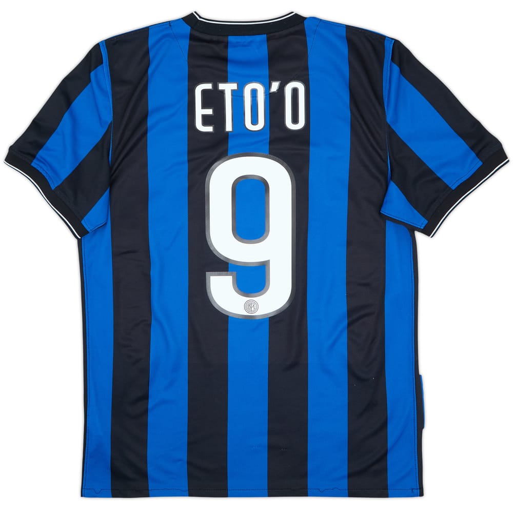 Maillot domicile Inter Milan 2009-10 Eto'o #9 - 8/10 - (M)
