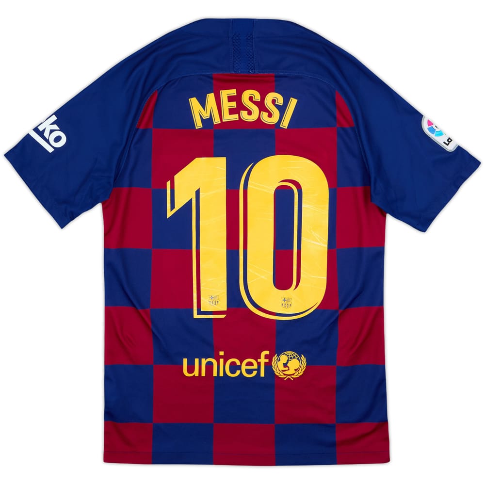 2019-20 Barcelona Home Shirt Messi #10 - 6/10 - (S)