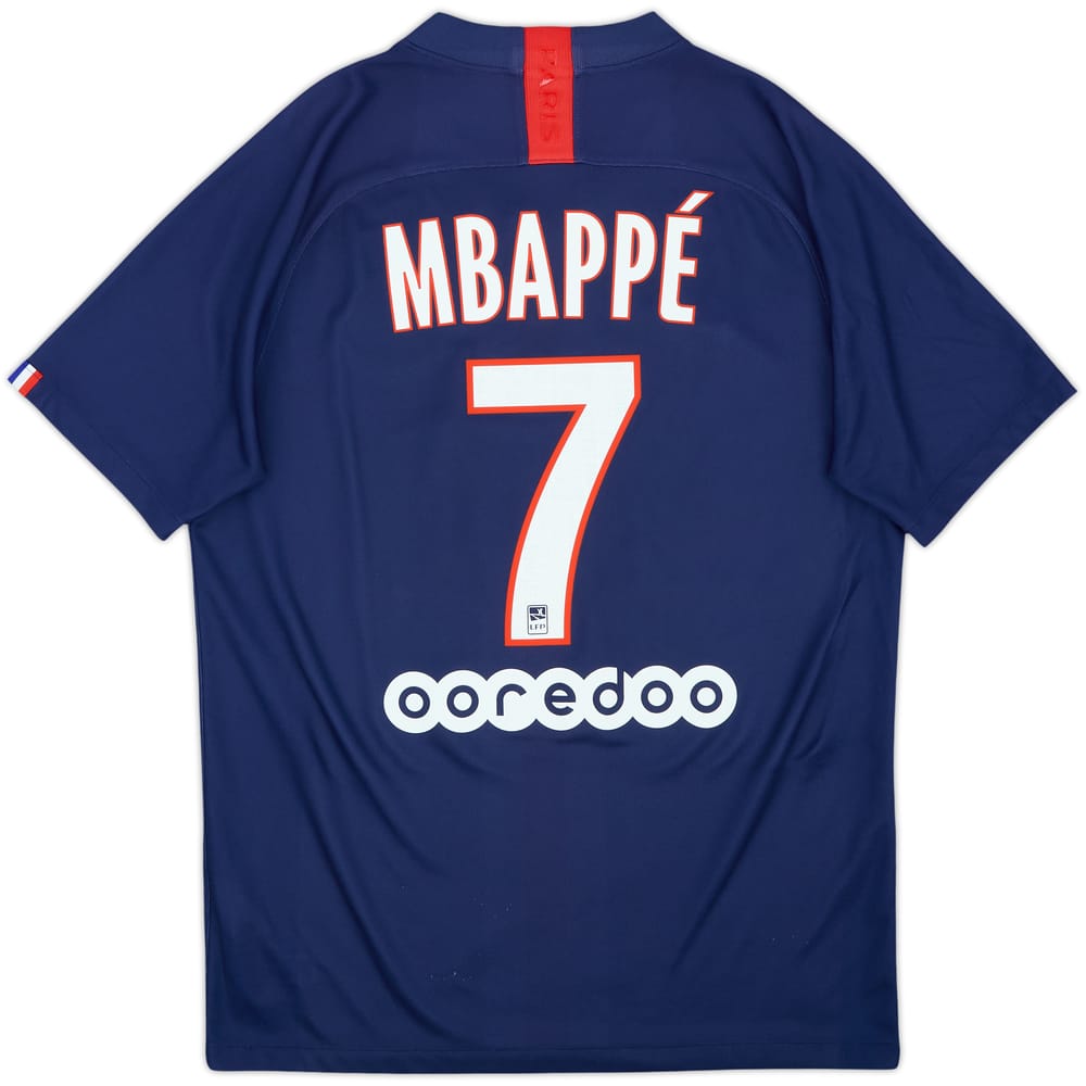 2019-20 París Saint-Germain Local Camiseta Mbappe #7 - 6/10 - (M)