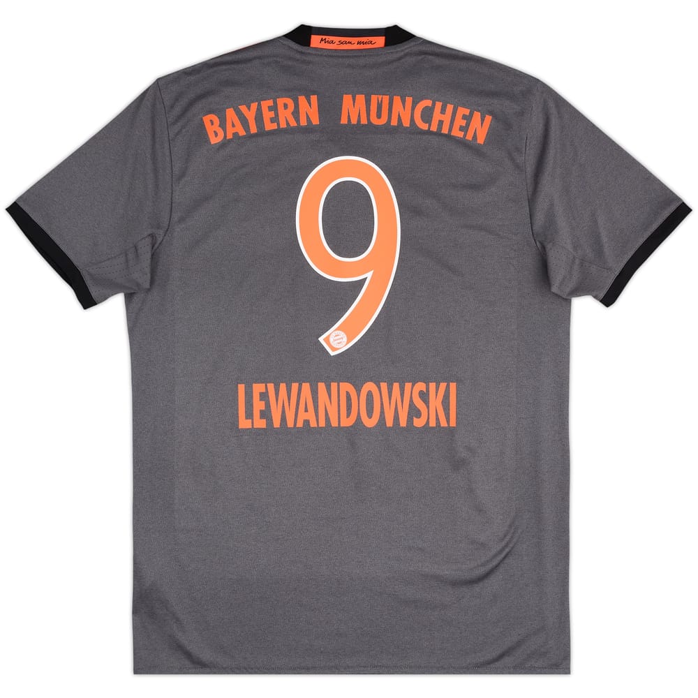 2016-17 Bayern Munich Away Shirt Lewandowski #9 - 8/10 - (M)