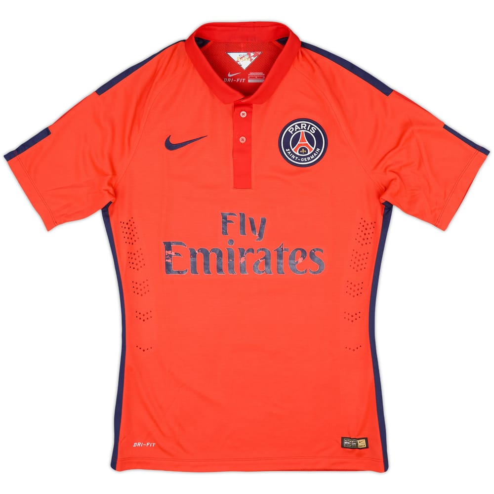 Camiseta de la tercera equipación versión jugador del Paris Saint-Germain 2014-15 - 5/10 - (M)