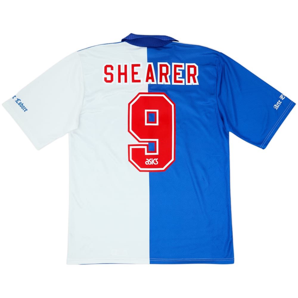1994-95 Blackburn Home Shirt Shearer #9 - 8/10 - (L)
