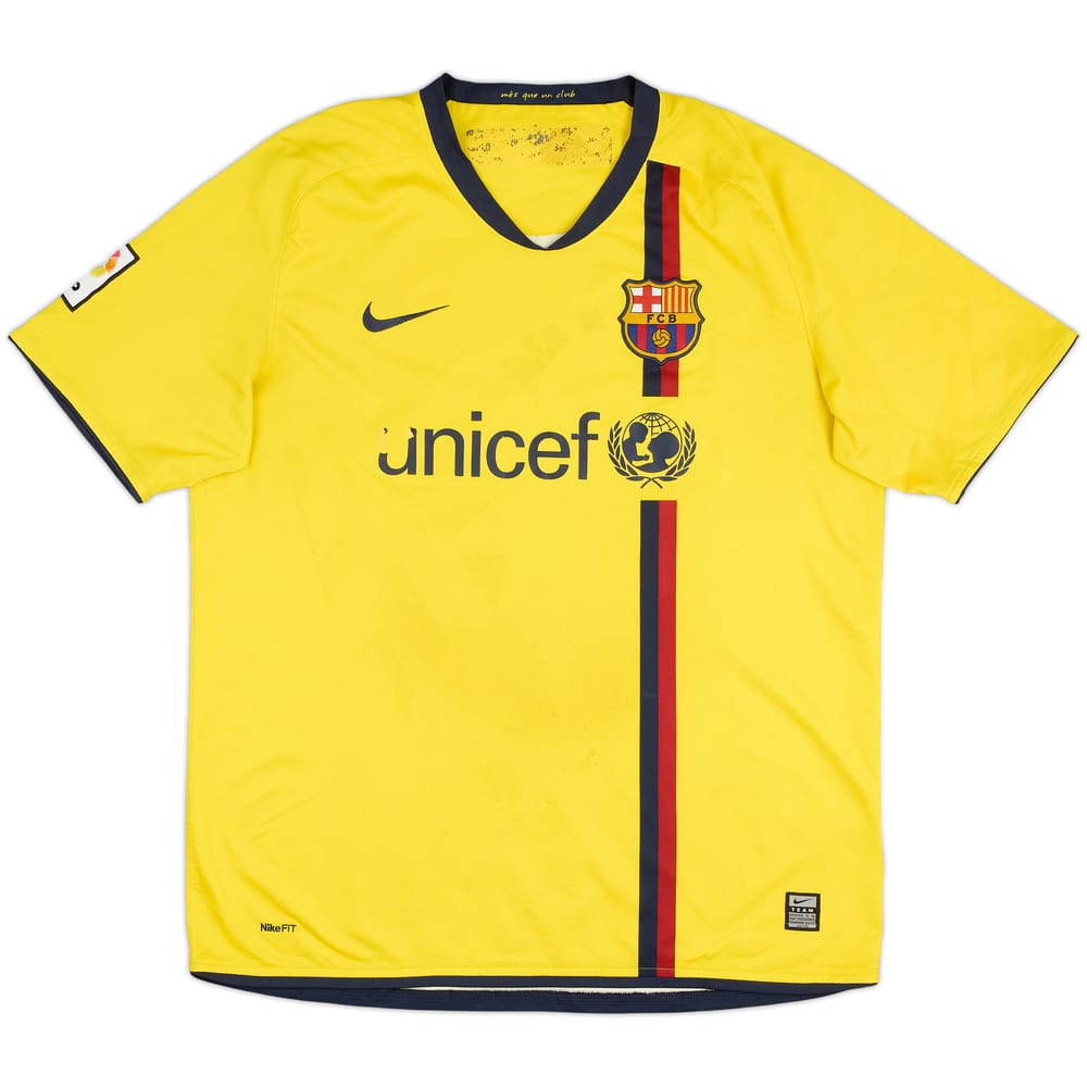 2008-10 Barcelona Away Shirt - 3/10 - (L)