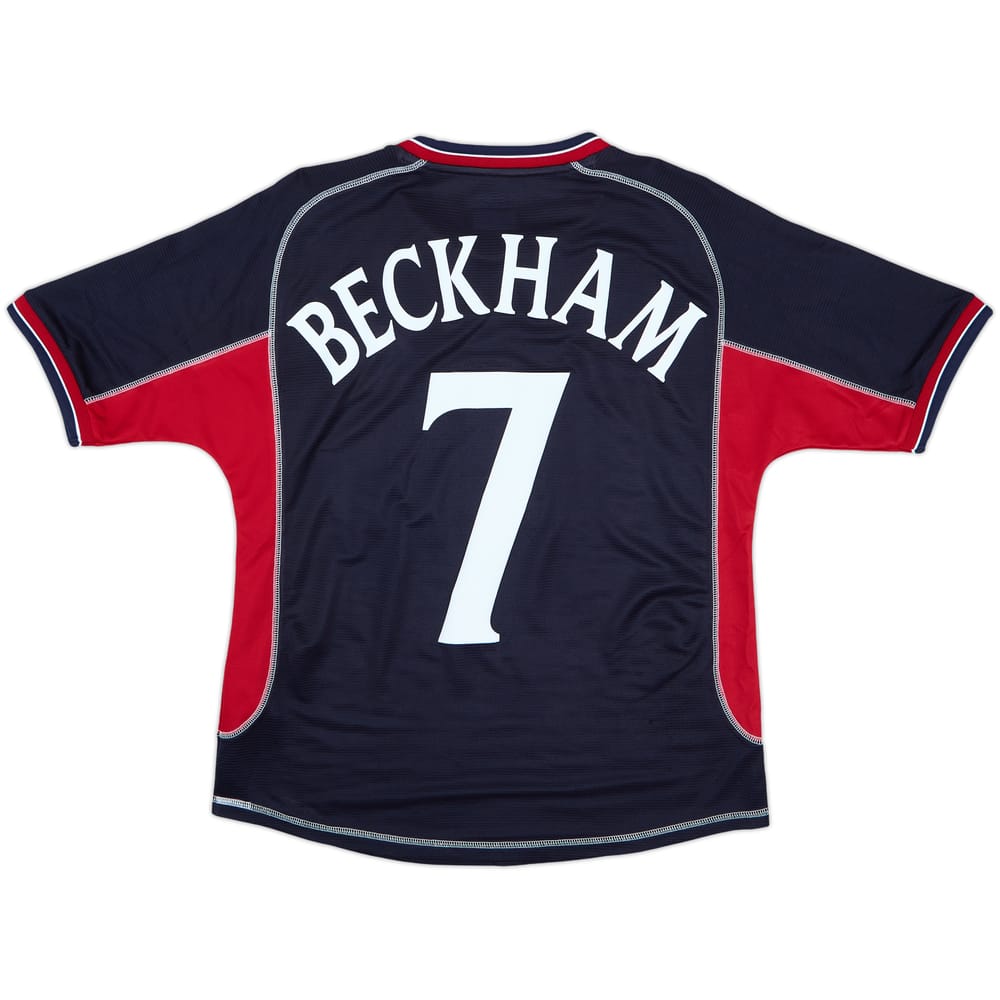 2000-01 Manchester United Third Shirt Beckham #7 - 8/10 - (XS)