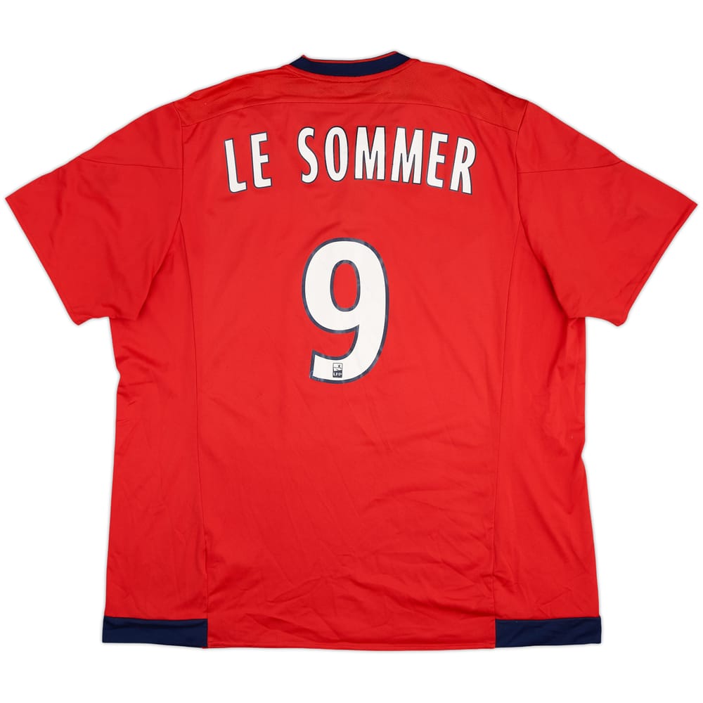 2015-16 Lyon Away Shirt Le Sommer #9 - 7/10 - (XXL)