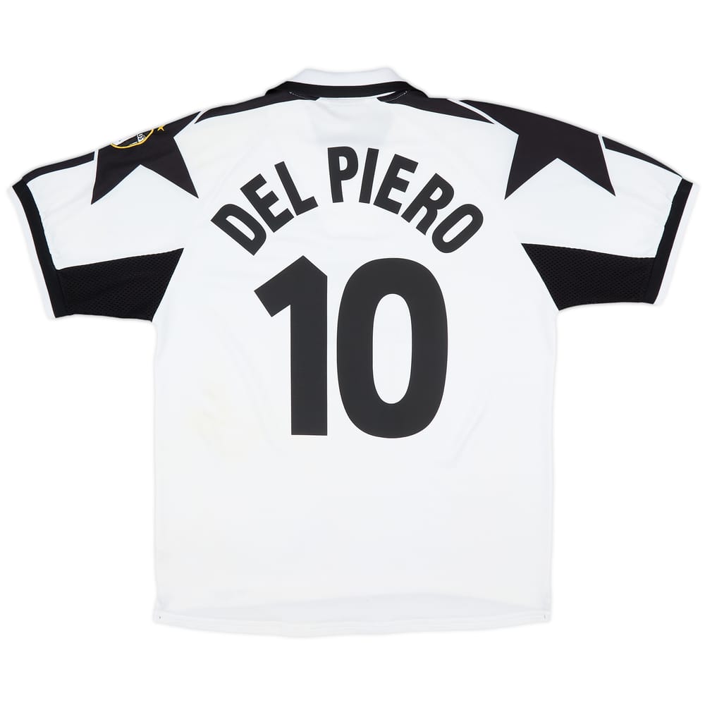 1999-00 Juventus Away Shirt Del Piero #10 - 7/10 - (L)