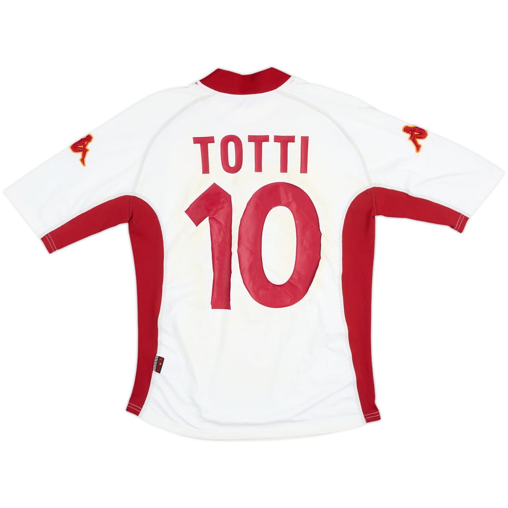 Camiseta de visitante del Roma 2001-02 Totti #10 - 4/10 - (M)