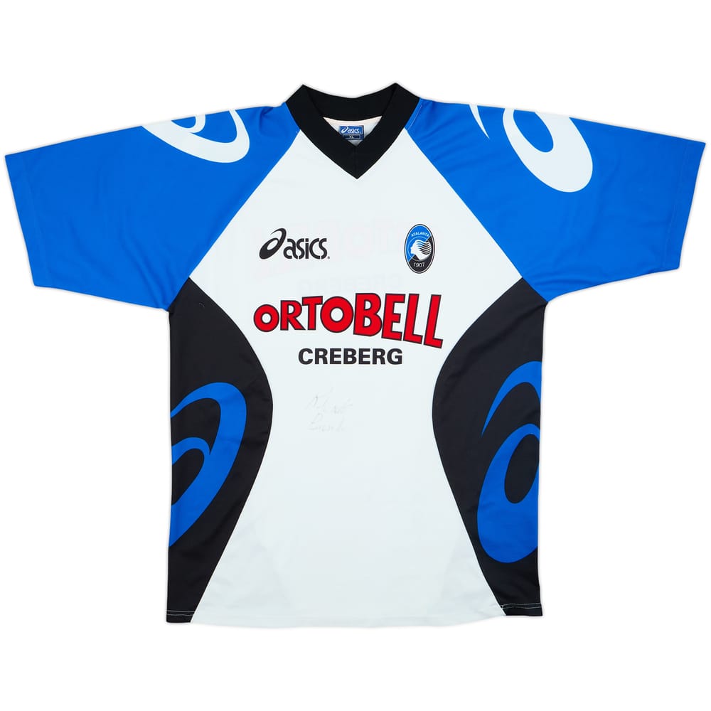 2000-01 Atalanta Asics Signed Training Shirt - 6/10 - (XL)