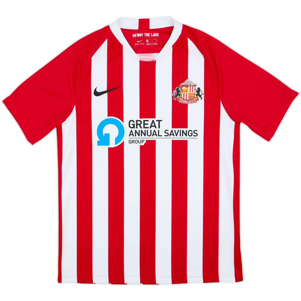 2020-21 Sunderland Home Shirt - 9/10 - (M)