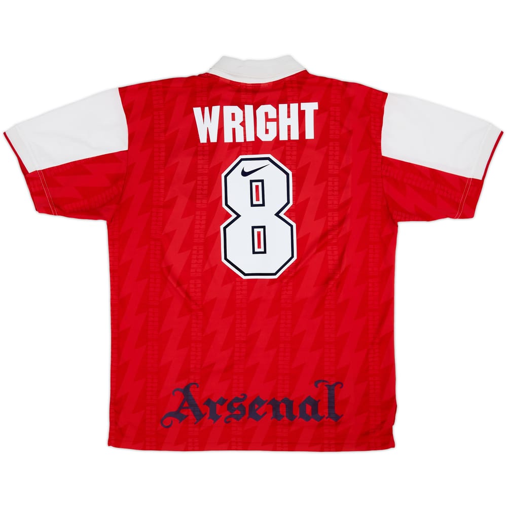 1994-96 Arsenal Home Shirt Wright #8 - 8/10 - (XXL)