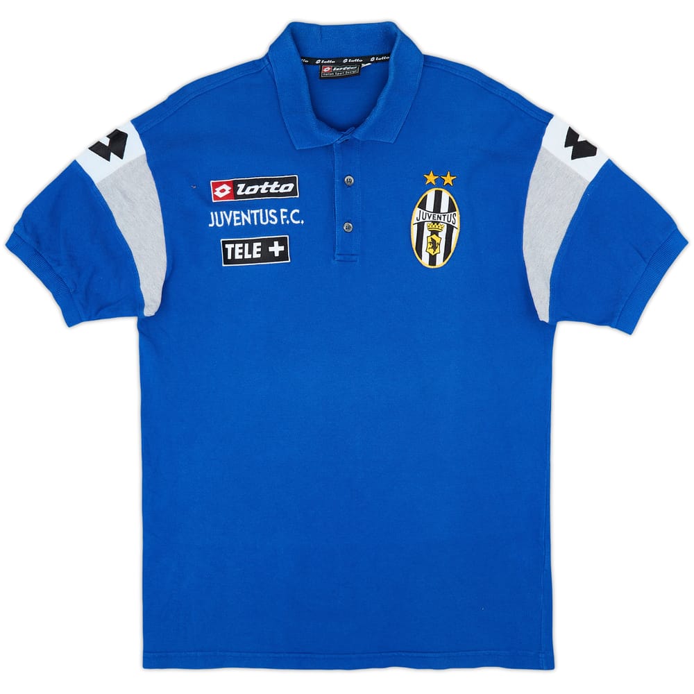 2001-02 Juventus Lotto Polo Shirt - 8/10 - (L)
