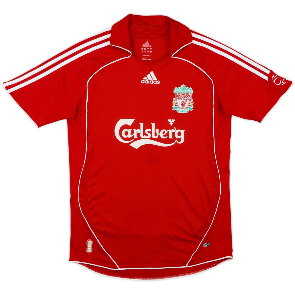 2006-08 Liverpool Camiseta Local - 5/10 - (S)