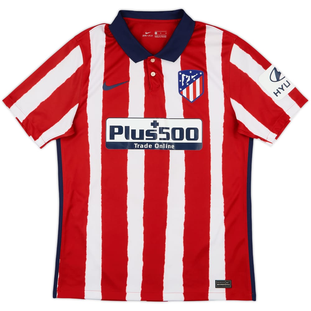 2020-21 Atletico Madrid Home Shirt - 9/10 - (M)