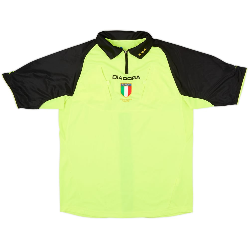 2004-05 Italy Diadora Referee Shirt - 6/10 - (L)