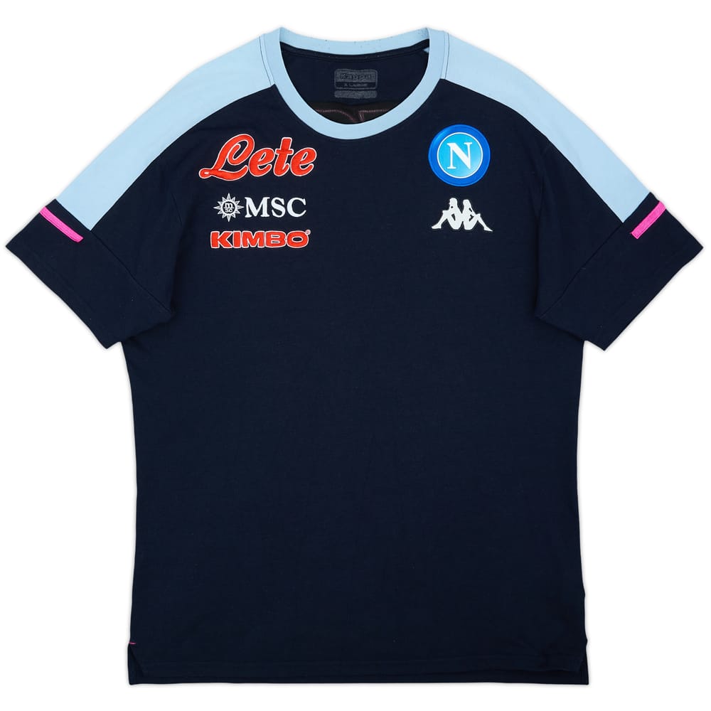 2020-21 Napoli Kappa Cotton Shirt - 8/10 - (XL)