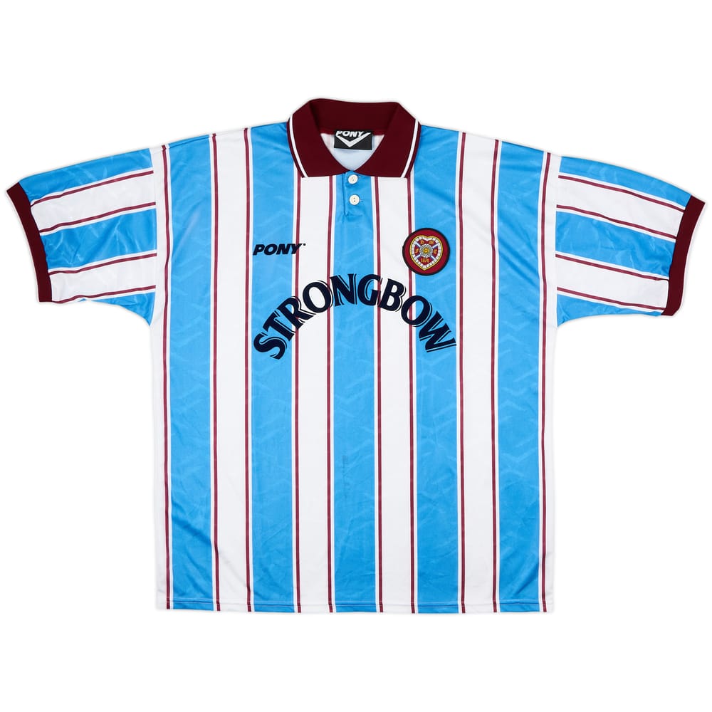 1995-96 Hearts Away Shirt - 7/10 - (XL)