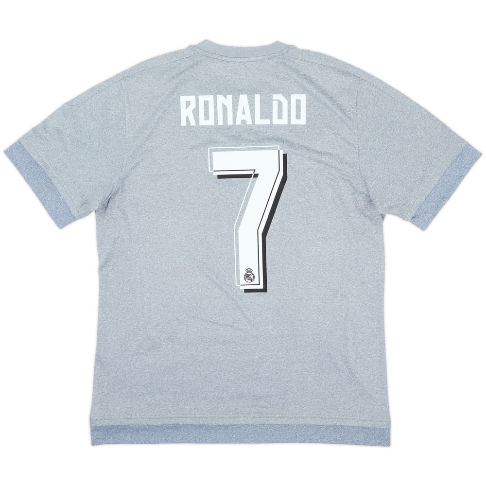 Camiseta de visitante del Real Madrid 2015-16 Ronaldo #7 - 6/10 - (M)