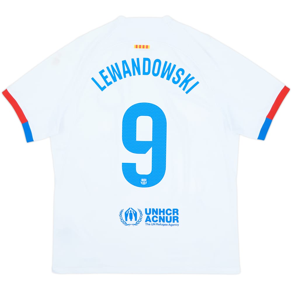 2023-24 Barcelona Away Shirt - 6/10 - (L)