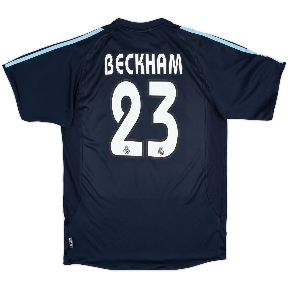 Maillot extérieur Real Madrid 2003-04 Beckham #23 - 6/10 - (M)