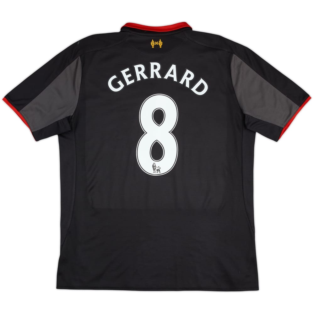 2014-15 Liverpool Third Shirt Gerrard #8 - 5/10 - (L)