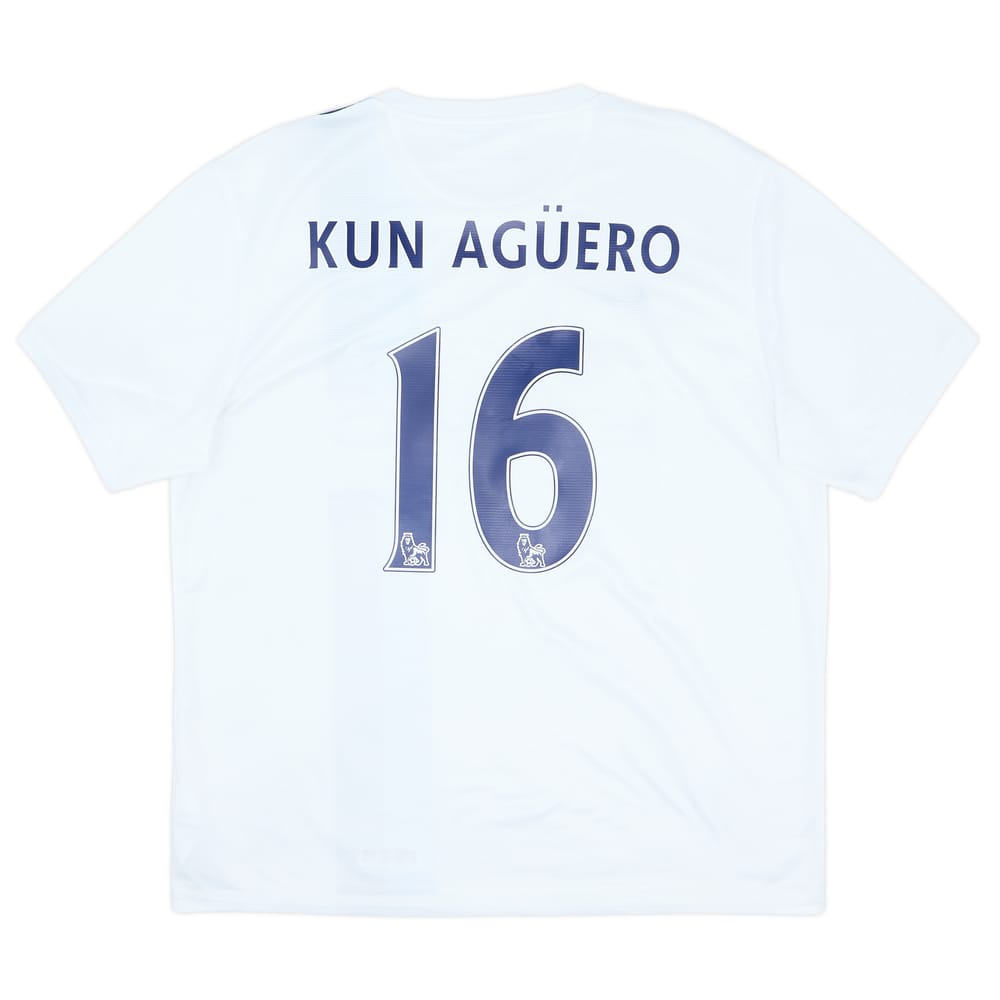 2013-14 Manchester City Third Shirt Kun Aguero #16 - 5/10 - (XL)