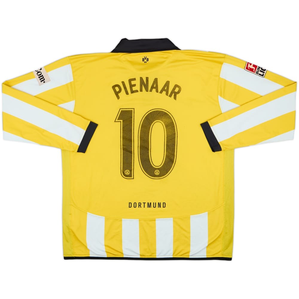 2006-07 Borussia Dortmund Home L/S Shirt Pienaar #10 - 6/10 - (XXL)