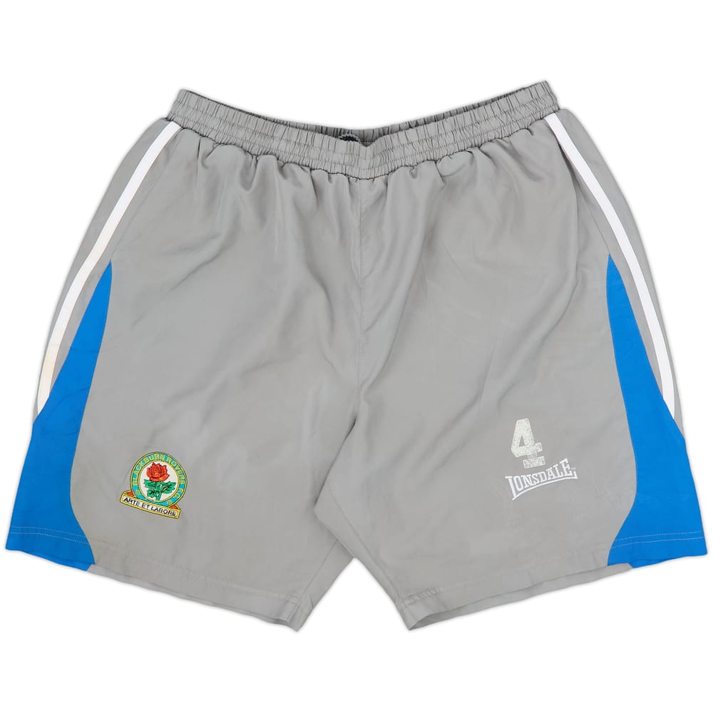 2006-07 Blackburn Rovers Player Issue Lonsdale Training Shorts #4 - 5/10 - (XXL)