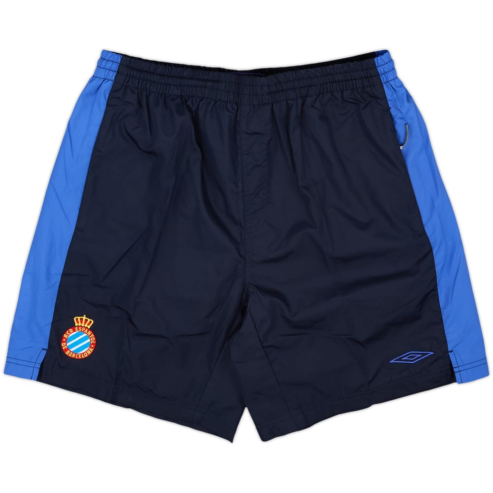 2002-04 Espanyol Umbro Training Shorts - 8/10 - (XL)