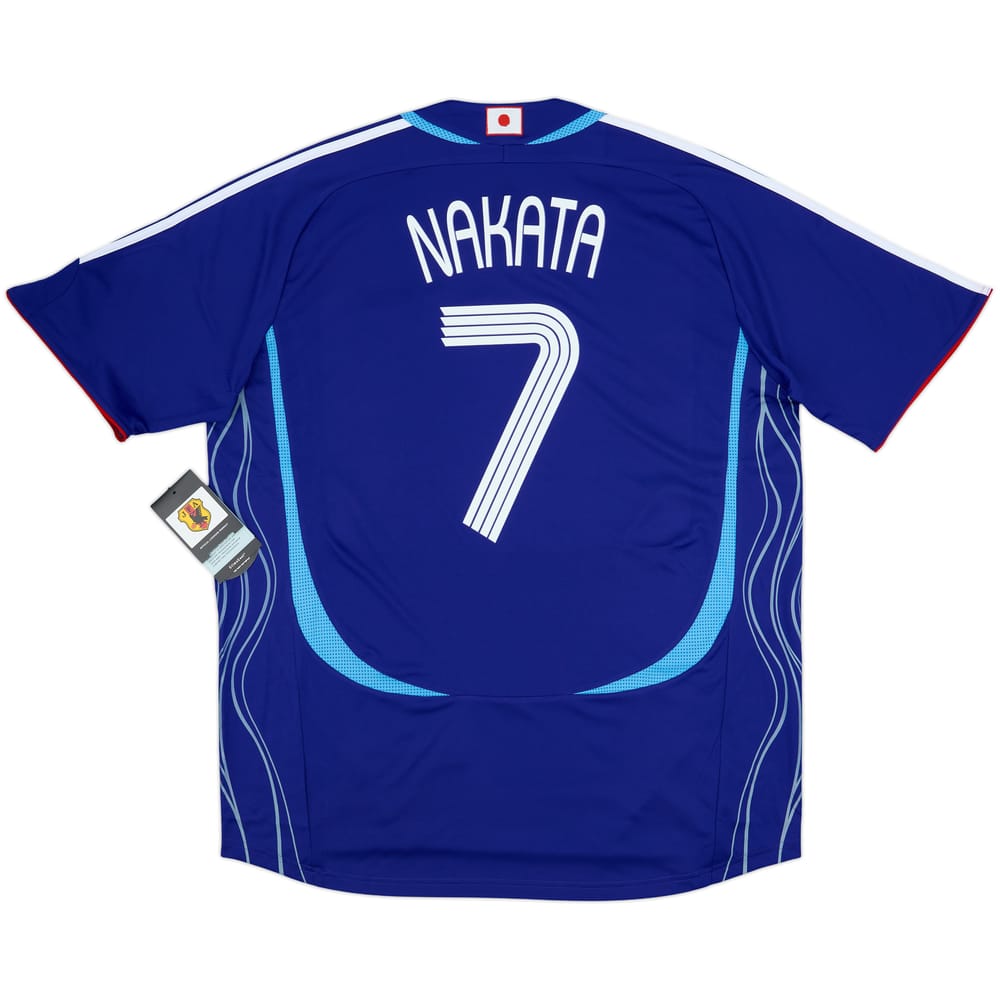 2006-08 Japan Home Shirt Nakata #7 (XL)