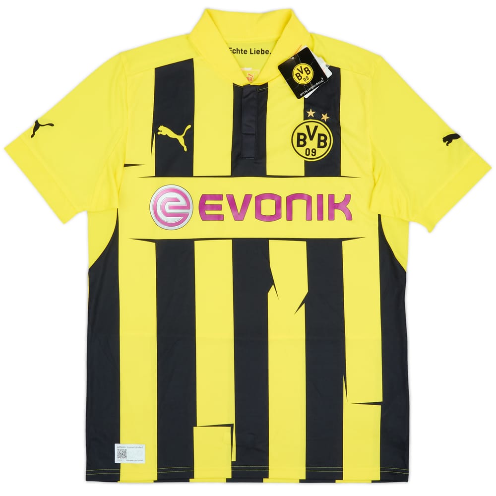 2012-13 Borussia Dortmund European Home Shirt (L)