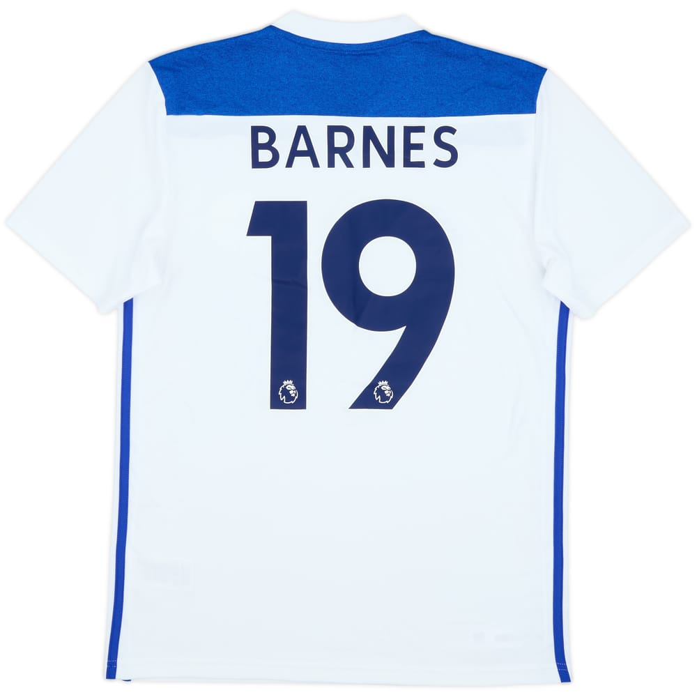 2018-19 Leicester Third Shirt Barnes #19 (S)