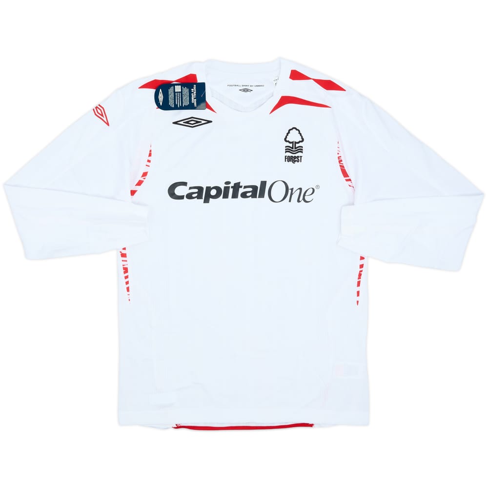 2007-08 Nottingham Forest Away L/S Shirt (S)