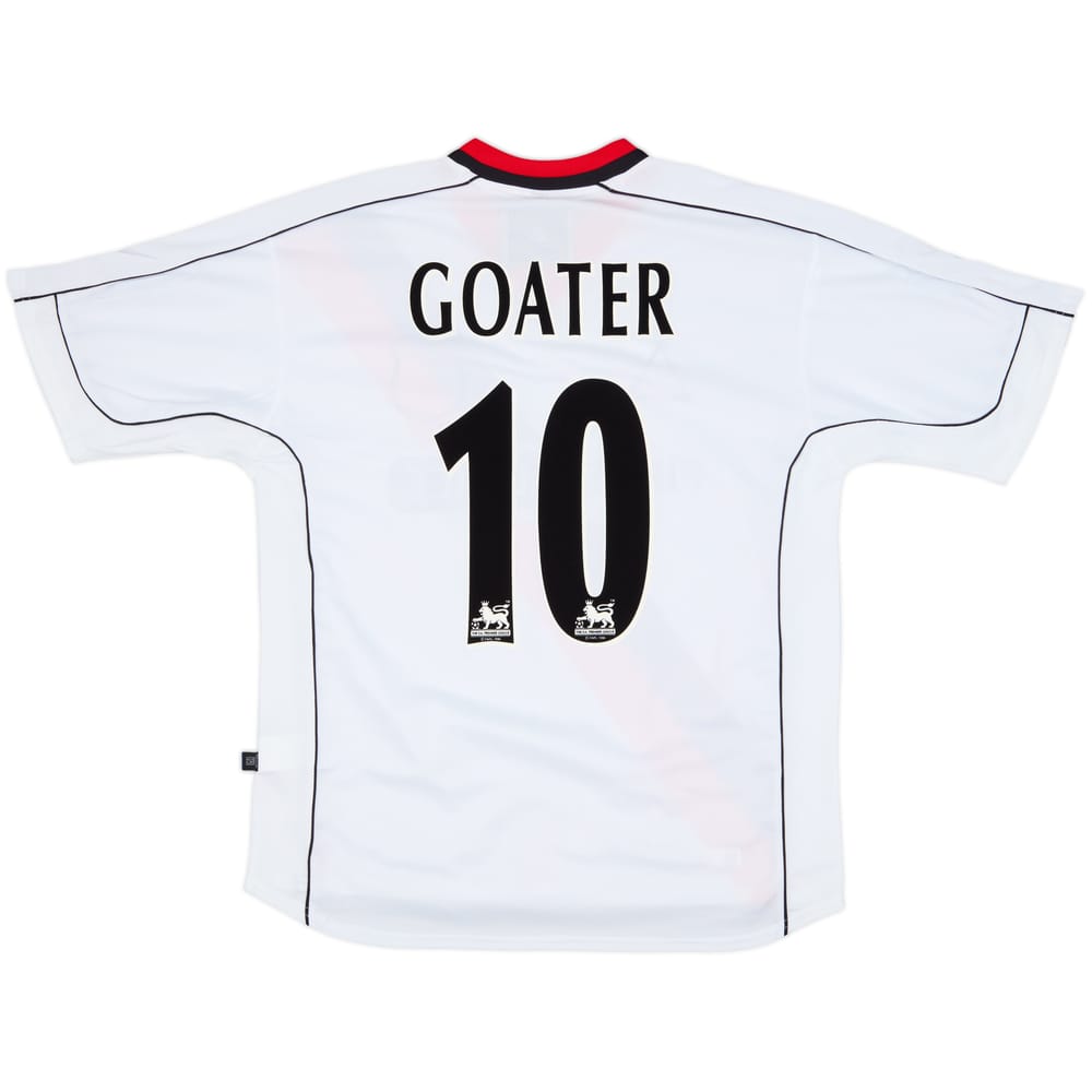 2002-03 Manchester City Away Shirt Goater #10 (M)