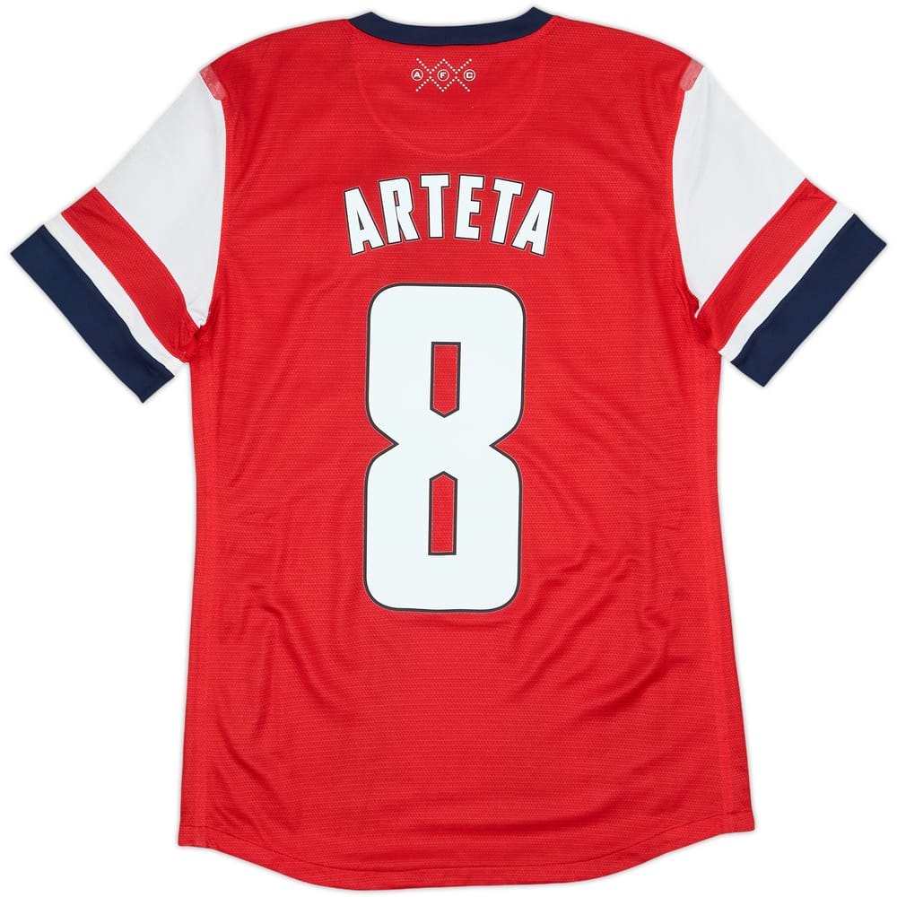 2012-14 Arsenal Player Issue Home Shirt Arteta #8 (M)