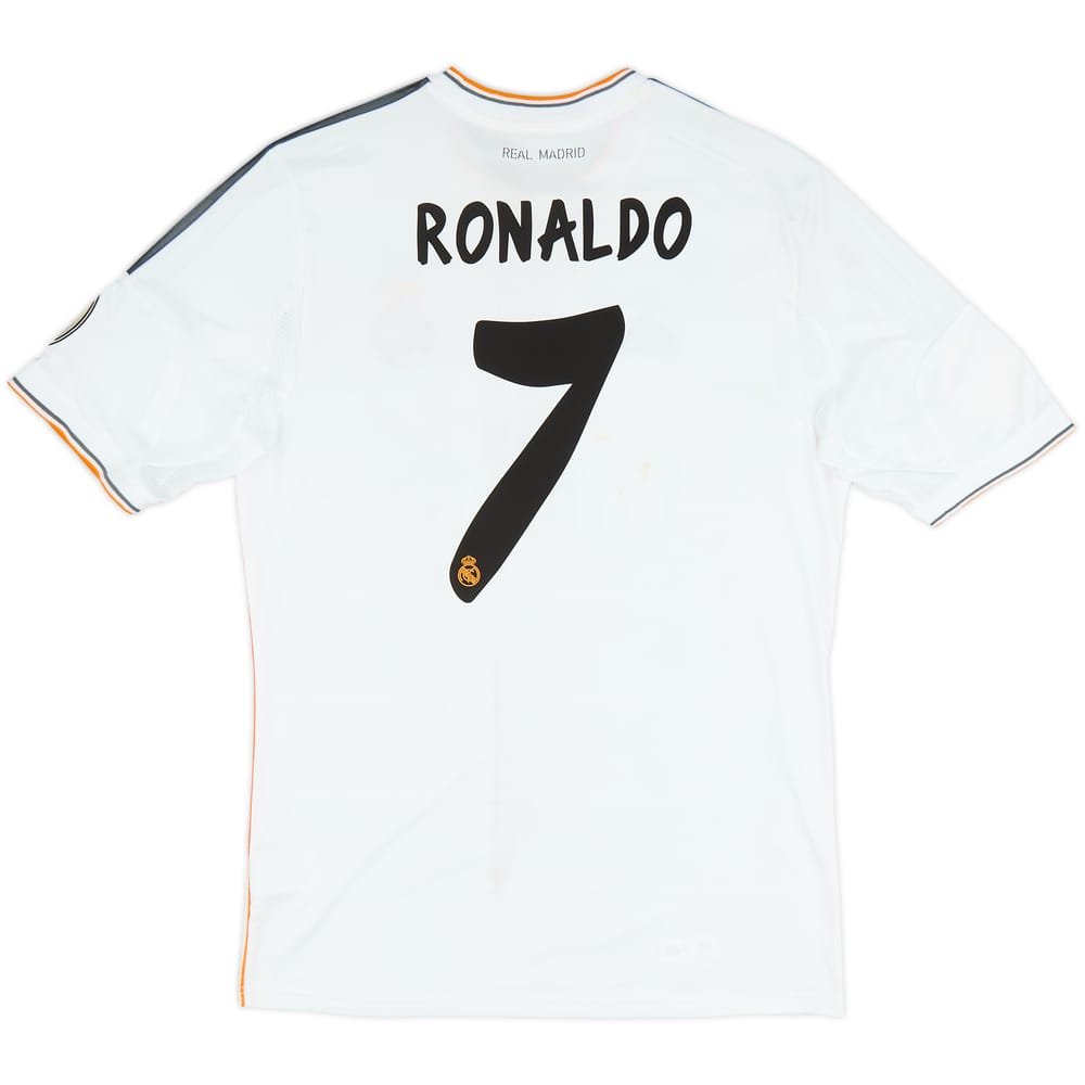 2013-14 Real Madrid Home Shirt Ronaldo #7 (L)