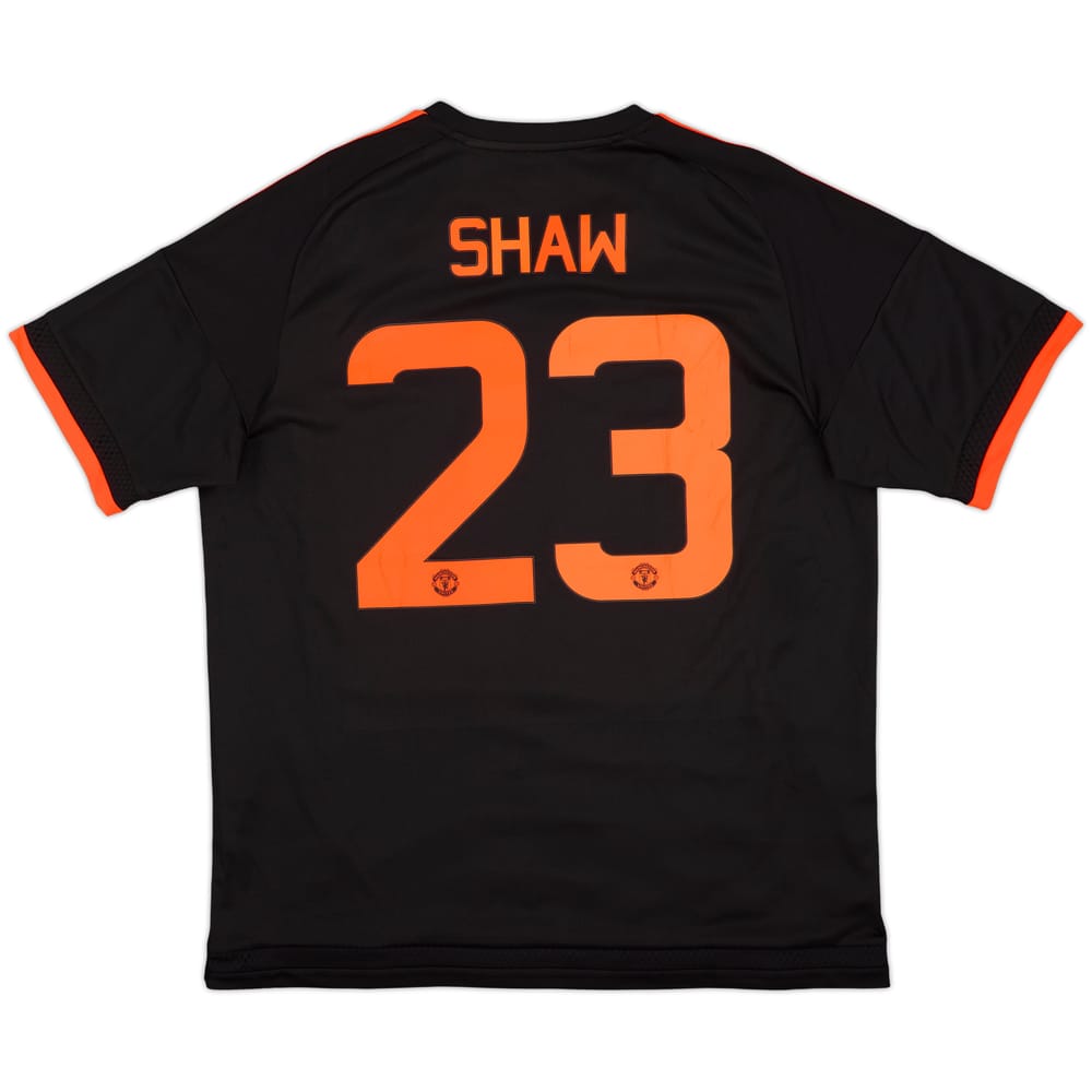 2015-16 Manchester United Third Shirt Shaw #23 (XL)