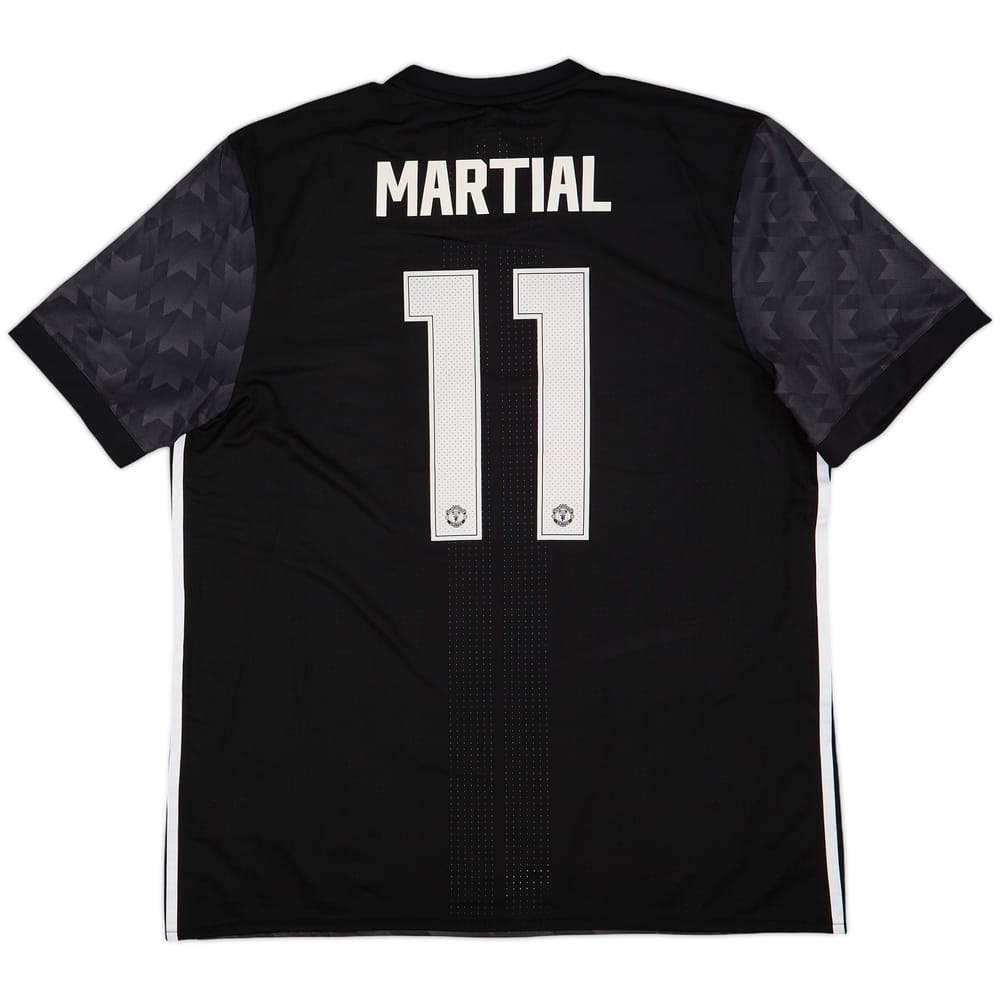 2017-18 Manchester United Authentic Away Shirt Martial #11 (XXL)
