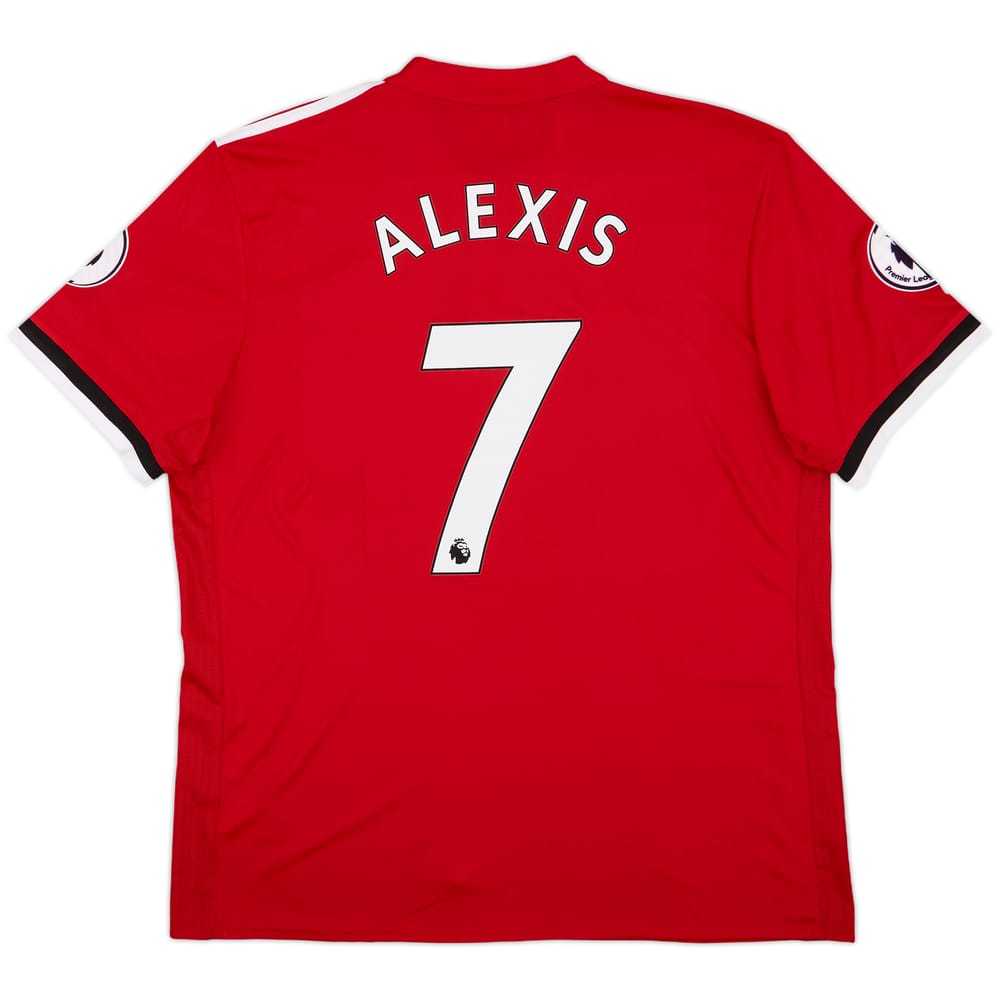 2017-18 Manchester United Home Shirt Alexis #7 (XL)