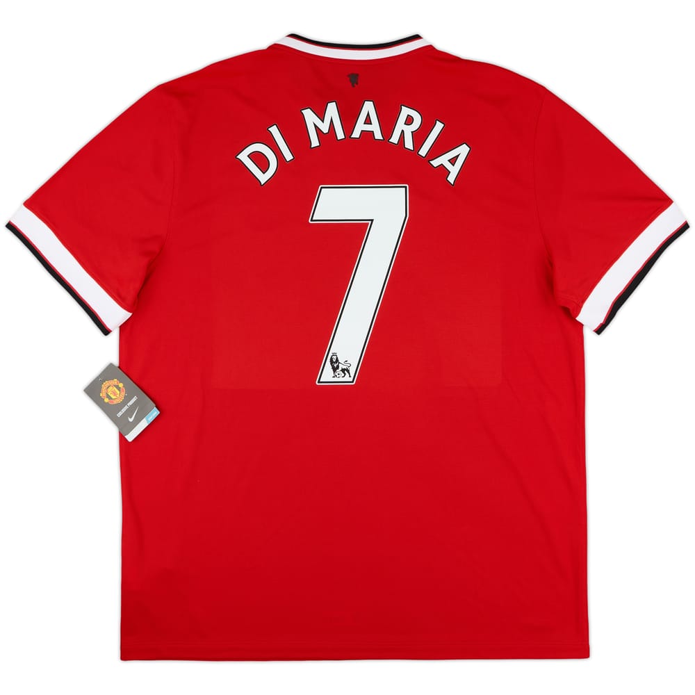 2014-15 Manchester United Home Shirt Di Maria #7 (XL)