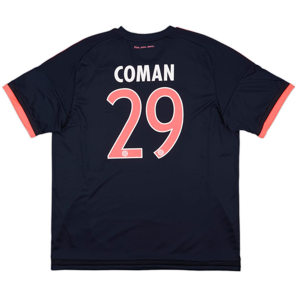 2015-16 Bayern Munich Third Shirt Coman #29 (XL)
