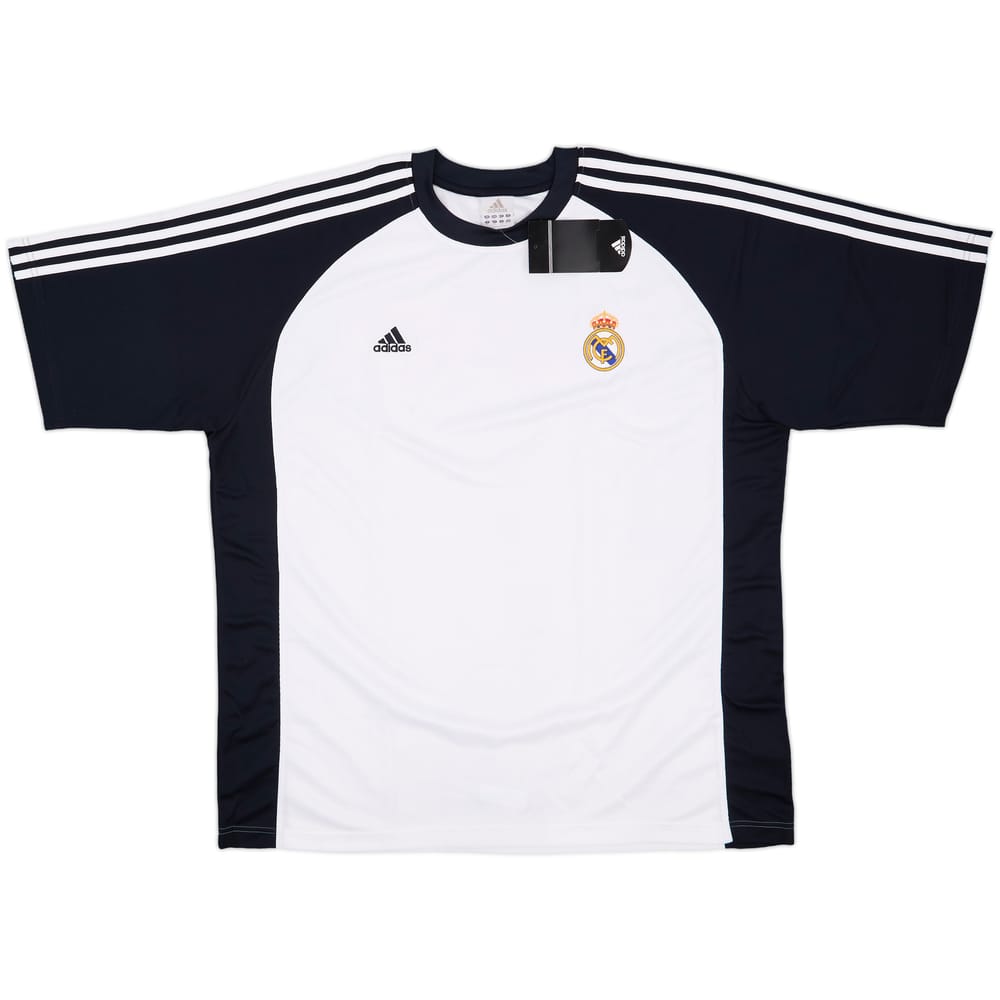 2003-04 Real Madrid Basketball adidas Training Shirt (XL)