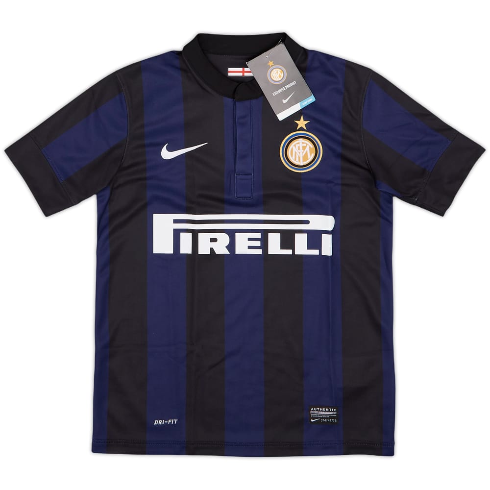 2013-14 Inter Milan Home Shirt (S.Boys)